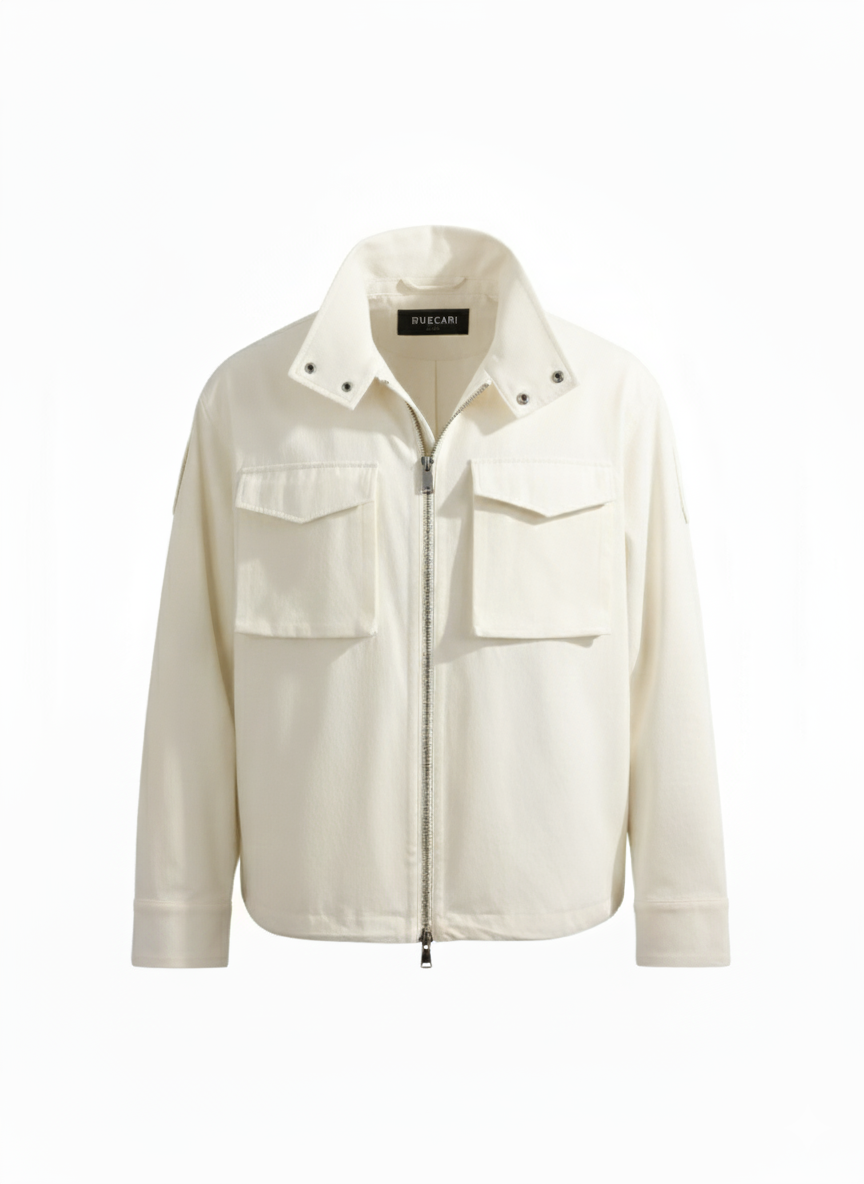 Utility Coat With Stand-Up Collar