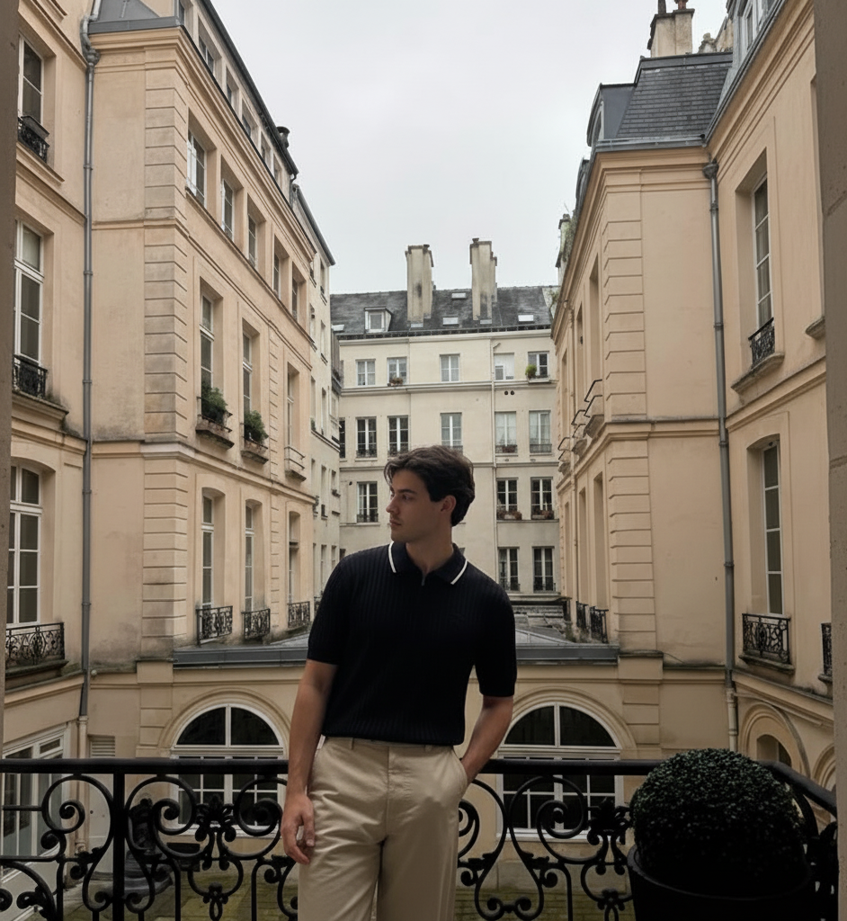 The Riviera Polo Knit