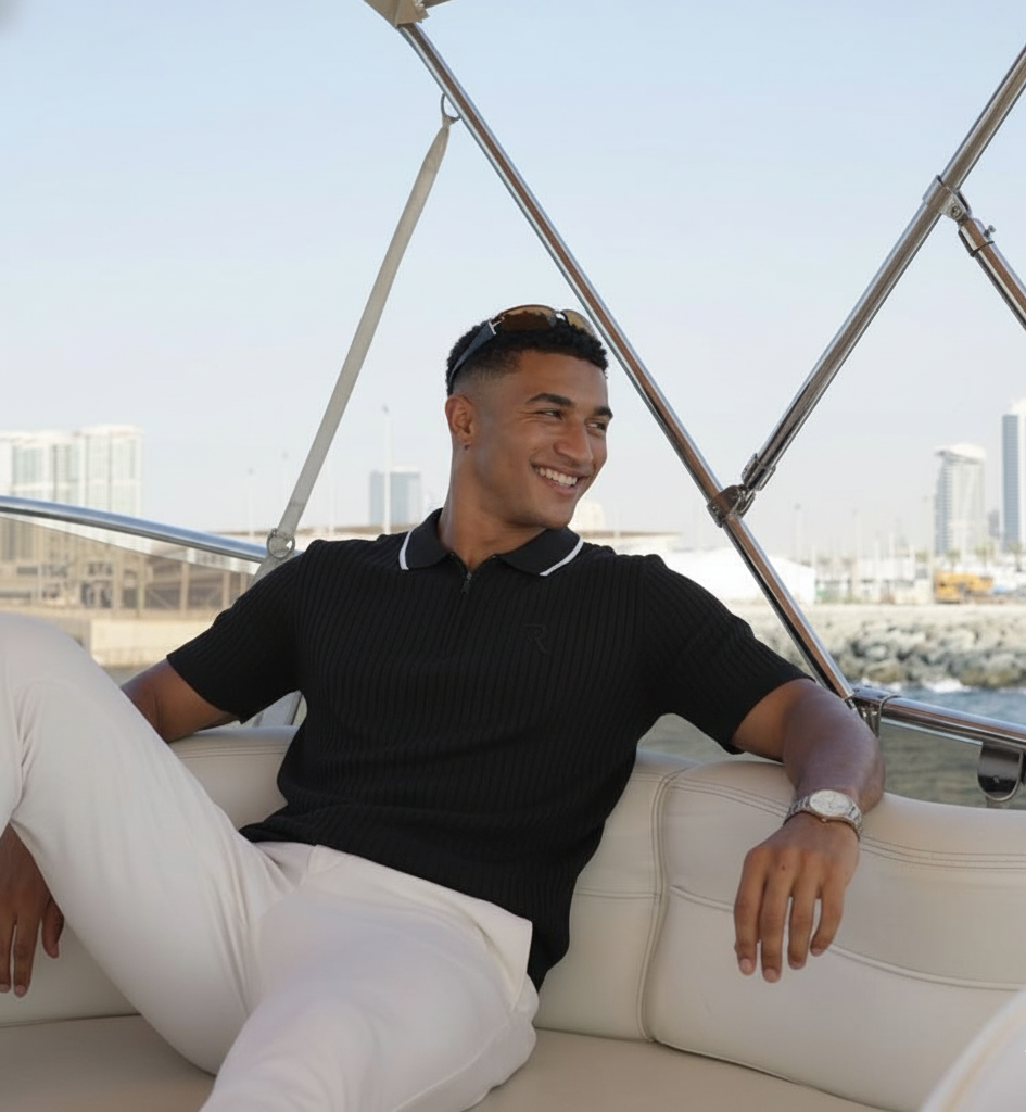 The Riviera Polo Knit