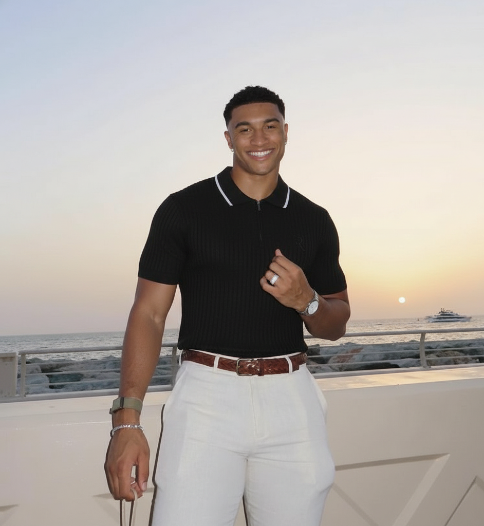 The Riviera Polo Knit